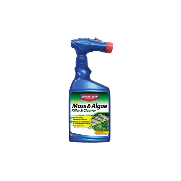 BioAdvanced 32oz 2-In-1 Moss & Algae Killer RTS (Keywords: Bayer )