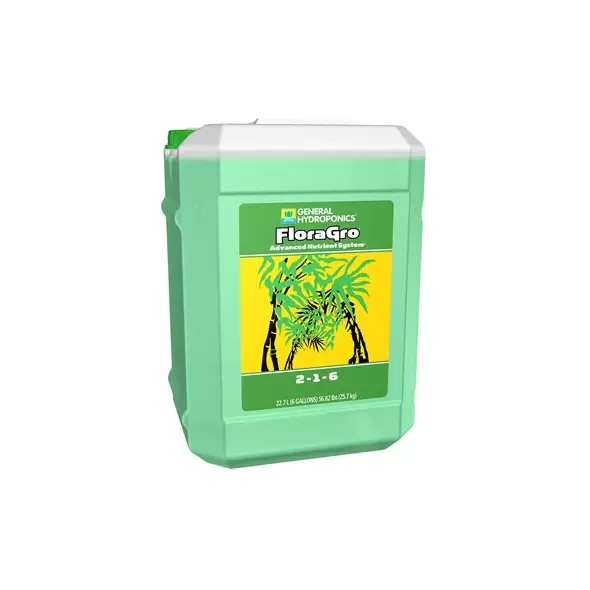 General Hydroponics 6gal FloraGro 2-1-6 (48/PL)
