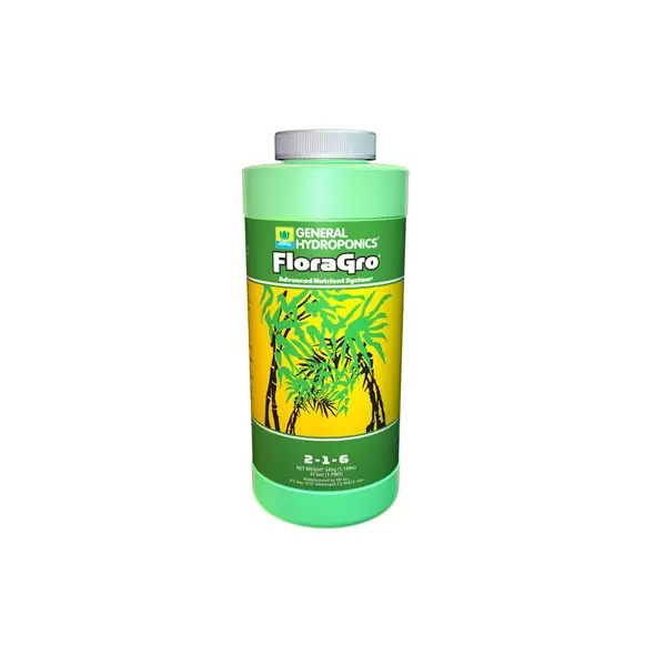 General Hydroponics 16oz Flora Gro (12/CS)