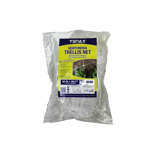 Tenax 48"x100' Plant Trellis Net Hortonova