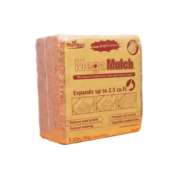 PlantBest MegaMulch (4.0kg/8.8lb /2.5 cu.ft. equiv.)