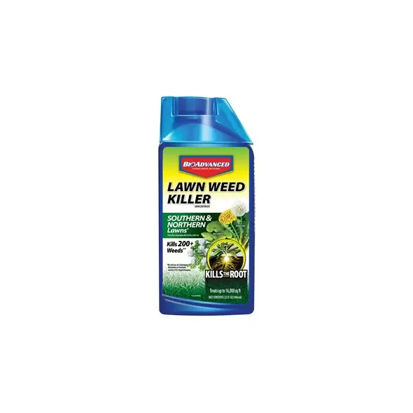 BioAdvanced 32oz Lawn Weed Killer Concentrate North South