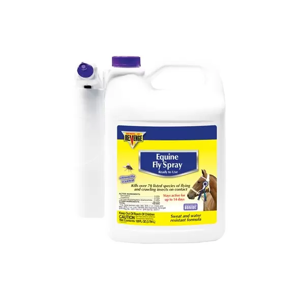 Bonide Revenge 1gal Equine RTU w/ Power Sprayer