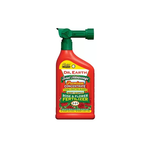 Dr Earth 32oz Total Advantage Rose & Flower Liquid Fertilizer RTS