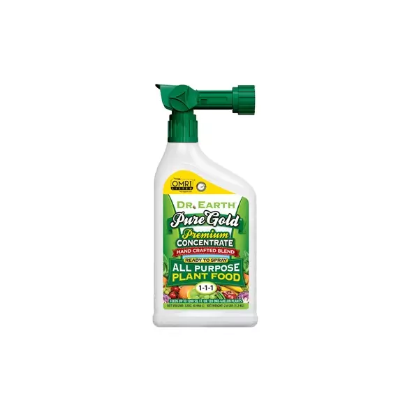 Dr Earth 32oz Pure Gold All Purpose Liquid Fertilizer RTS