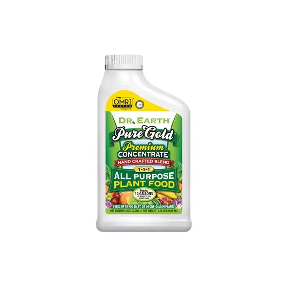 Dr Earth 24oz Pure Gold All Purpose Liquid Fertilizer Concentrate
