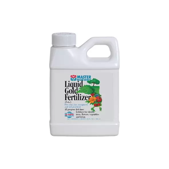 Master Nursery 32oz Concentrate Liquid Gold 15-6-3 Fertilizer