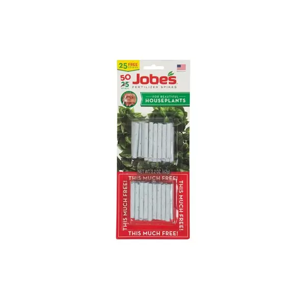 Jobes Houseplant Spikes 13-4-5 Twin Pack (18/CS)