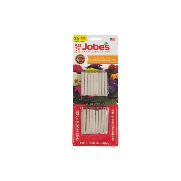 Jobes Flowering Plant Spikes 10-10-4 Twin Pack (18/CS)