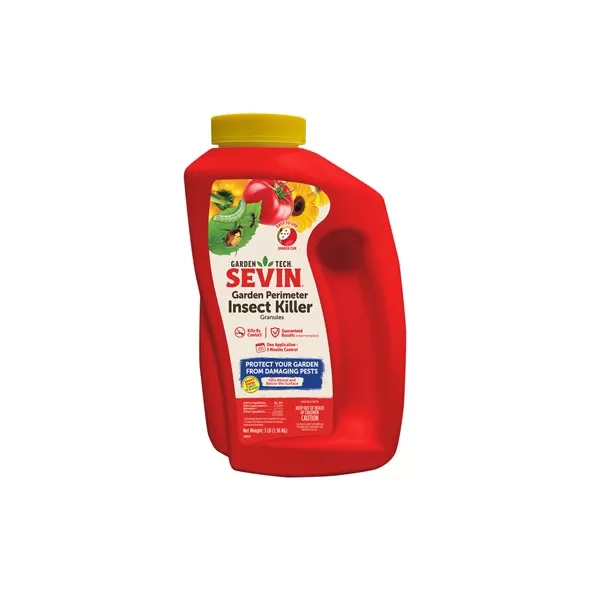 GardenTech 3lb Sevin Garden Perimeter Insect Killer Shaker Can Granules (0.115% bifenthrin)