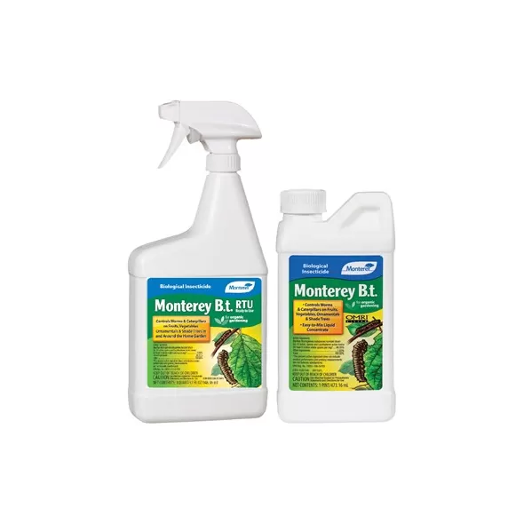Monterey 54pc Assorted B.t. Bacillus thuringiensis Biological Insecticides Display