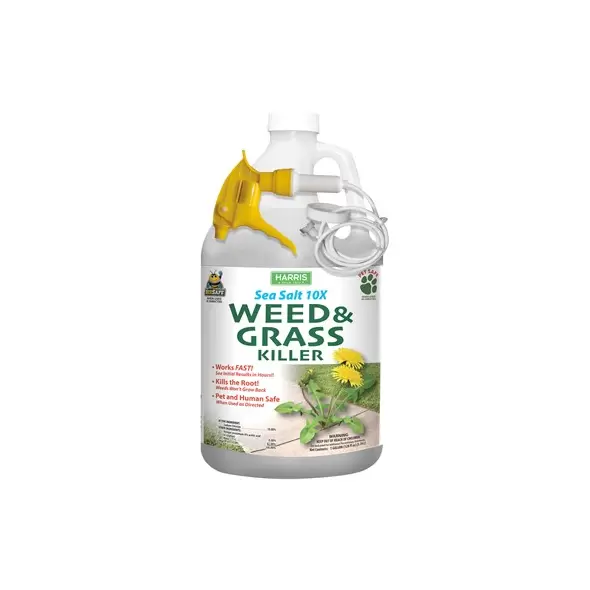 Harris 128oz Sea Salt Weed & Grass Killer