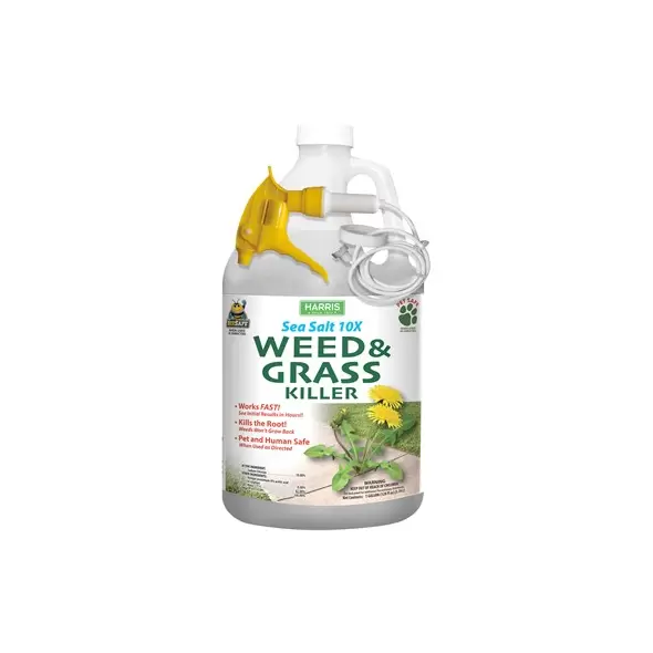 Harris 128oz Sea Salt Weed & Grass Killer
