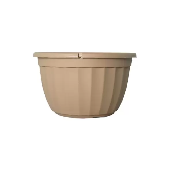Grower Select 11.00 Serenity Hanging Basket Mocha With Plastic 3 Strand Hanger 72/CS