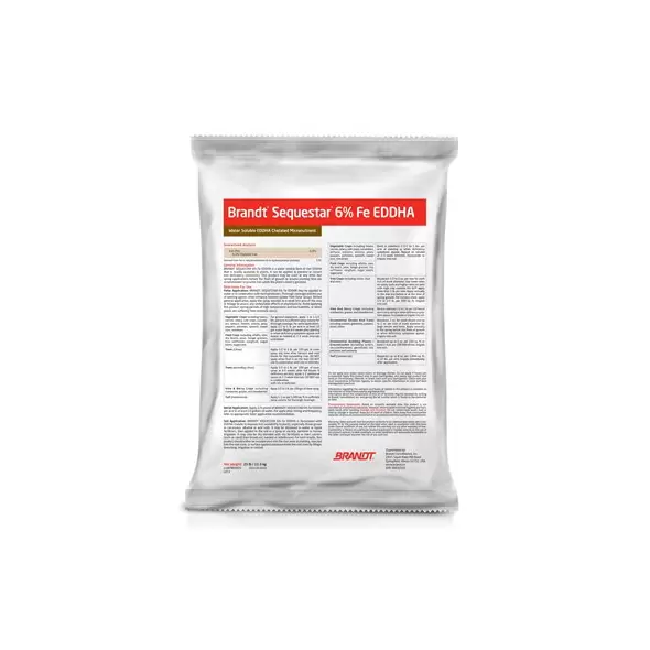 Brandt Sequestar Iron Chelate 6% Fe EDDHA 5 Lb (10/cs) ( Chelated Iron ) ( Compare to Sprint 138 )