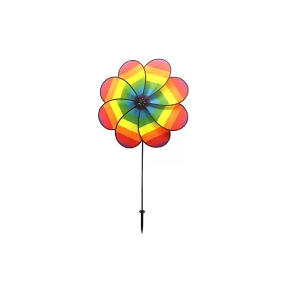 Gardener Select 25.6x47 Pinwheel Multi Rainbow