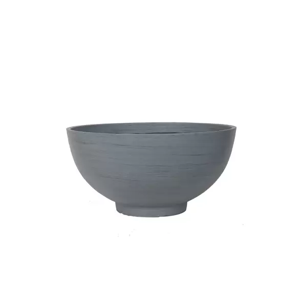 Gardener Select 13" Bowl Brick Blk/Grey Planter 12/CS