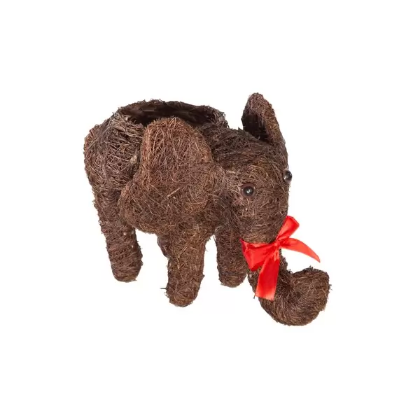 Gardener Select 8.5" Medium Straw Elephant Topiary 6/CS
