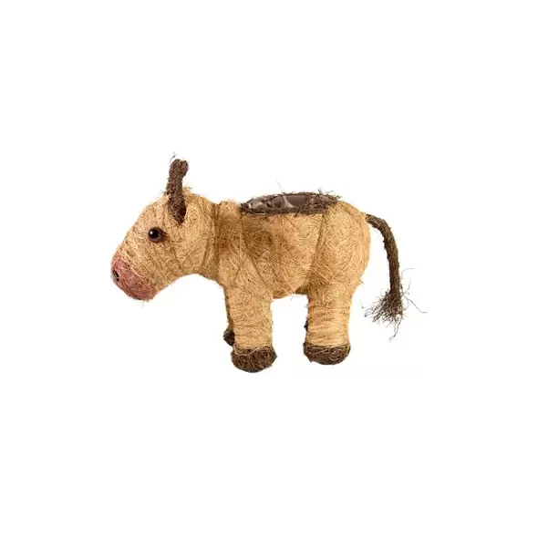 Gardener Select 12" Straw Cow Topiary 18/CS