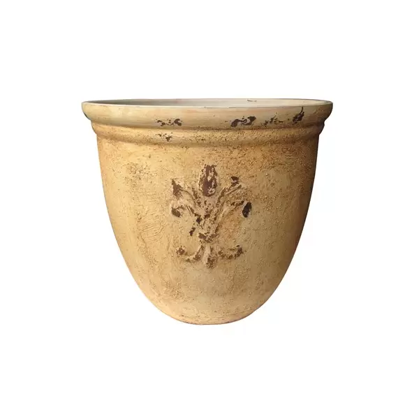 Gardener Select 15" Rice White Rofia Planter 6/CS