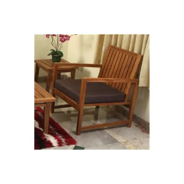 Gardener Select Teak Bella Deep Chair w/ Cushion