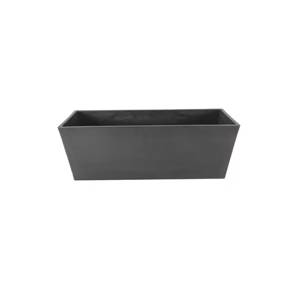 Gardener Select 19" Rectangle Balcony Planter Grey
