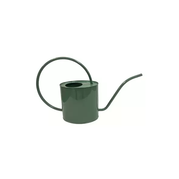 Gardener Select 2L Oval Watering Can Green L16.9"xW4.3"xH9.8" Indoor