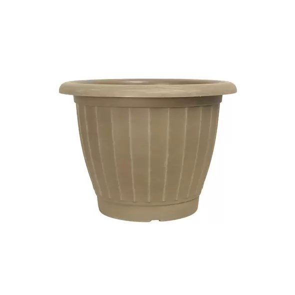 Grower Select 21.00 Castella Planter ACP Aged Cappuccino 12.6gal 15/CS - 21in OD x 15in H