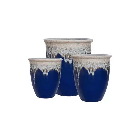 MCarr 12pc Aquapot Planter Pallet Volcanic Light Blue