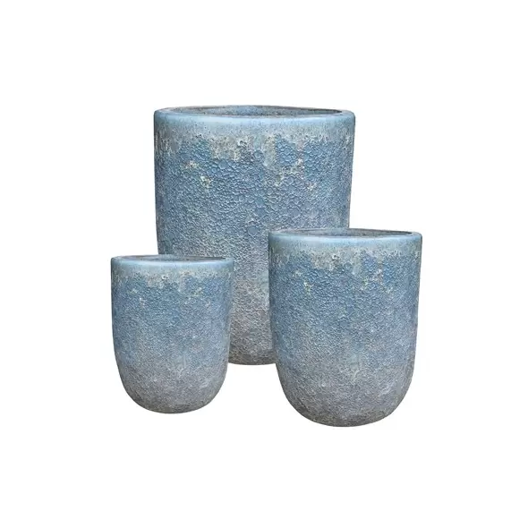 MCarr 12PC Tall Round Pltr Volcanic Peacock