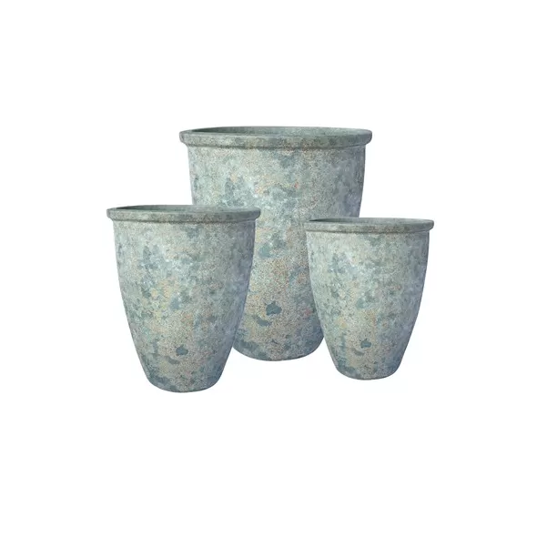 MCarr 6PC Large Rim Plt Volcanic Yel Green