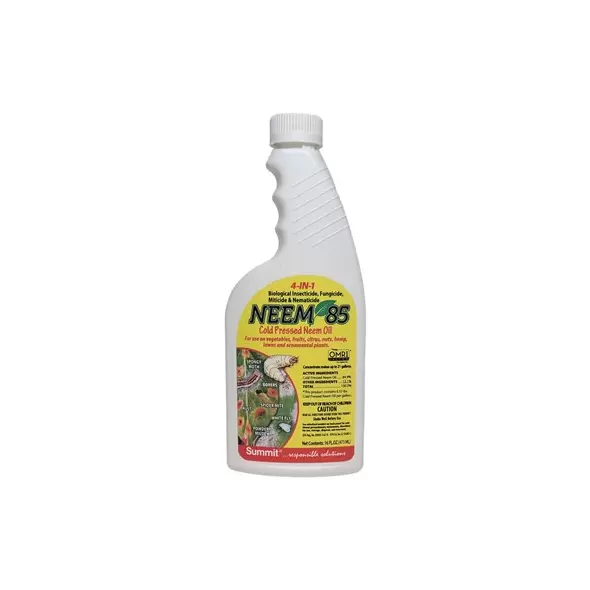 Summit 1gal Neem 85 Cold Pressed Neem Oil Commercial