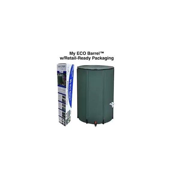 My ECO Barrel 32"x39" 132gal (500L) Rainwater Harvesting Barrel