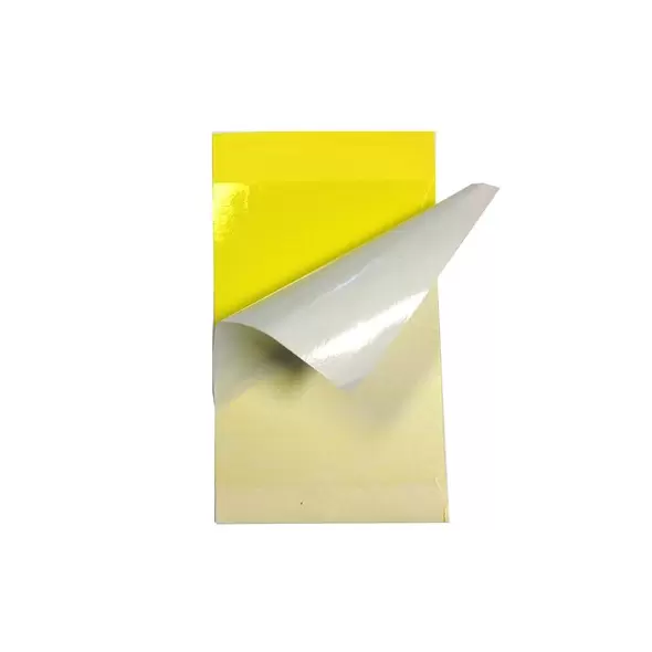 Olson Yellow Stiky Strips 3"X 5" (25/Bg) (26 Bags/Case = 650 total)