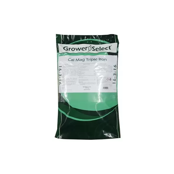 Grower Select 16-3-16 Cal-Mag Triple Iron 25lb (80/PL)