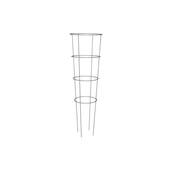 Panacea 54" 4 Leg 4 Ring Galvanized Tomato Cage