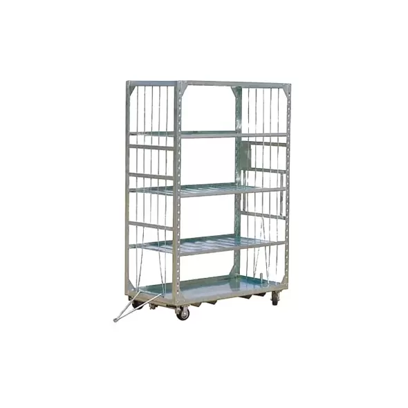 GS HI-CUBE TRANSPORT CART 5 ADJ SHELVES