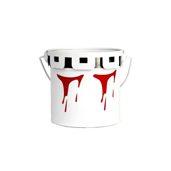 Gardener Select 4" Zinc Paint Pattern Planter Red 3.9"x3.9"x3.7"