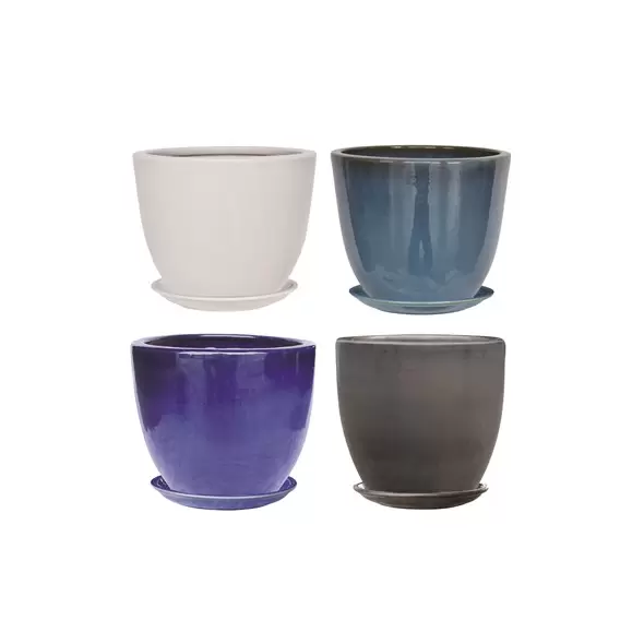 MCarr 54pc Egg Planter w/ Saucer Pallet Mix Colors