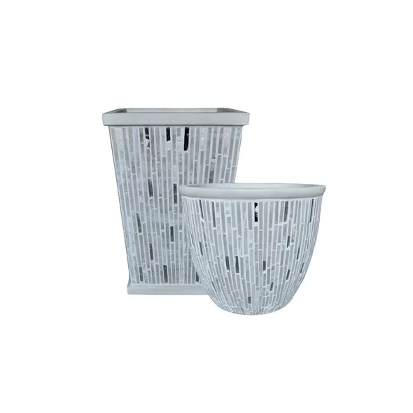 MCarr 24pc Cana Planter Mosaic Cement