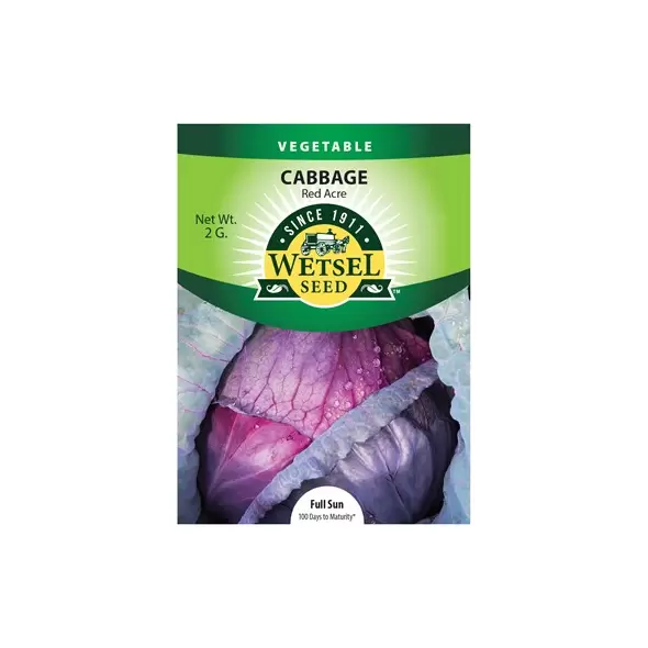 CABBAGE, RED ACRE 2 G.
