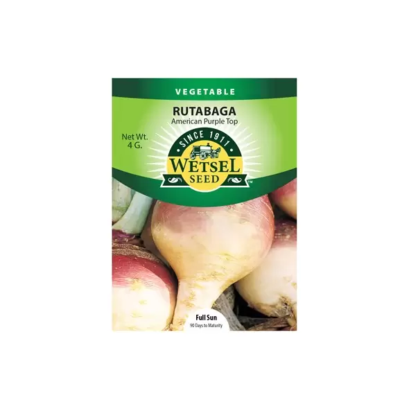 Rutabaga, American Purple Top - 4 grams