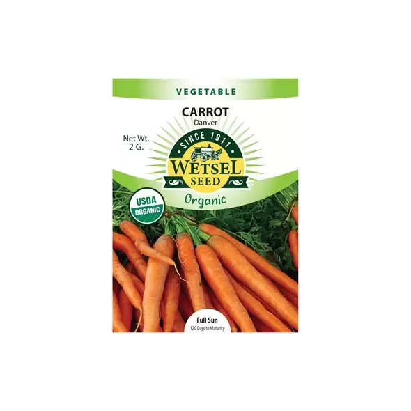 Organic Danver Carrots - 2 Gram