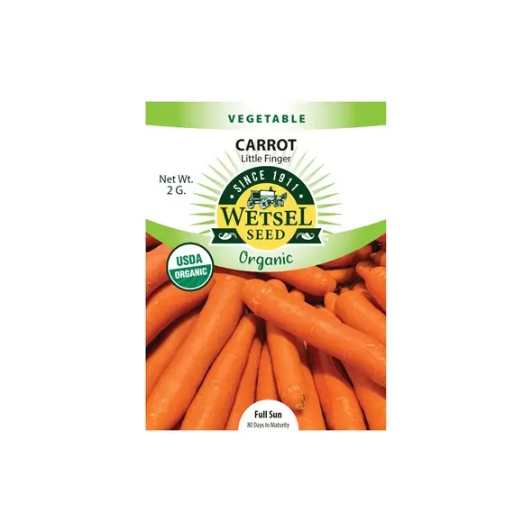Organic Little Finger Carrot - 2 Gram