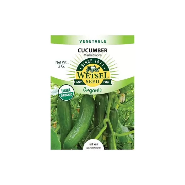 Organic Marketmore Cucumber - 2 Gram