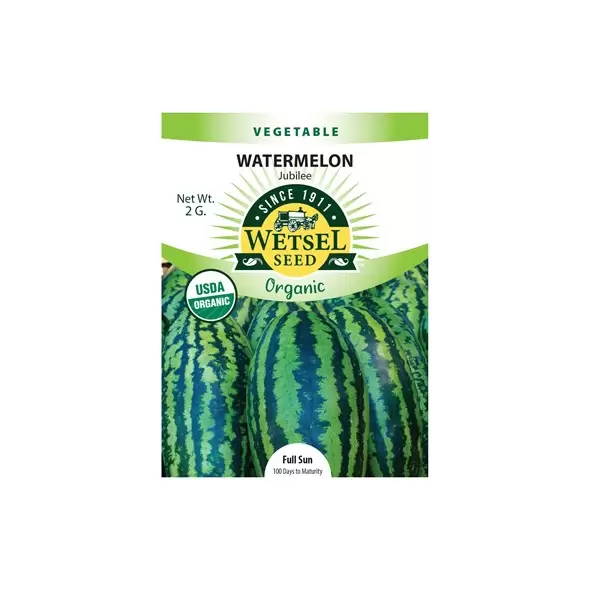 Organic Jubilee Watermelon - 2 Gram
