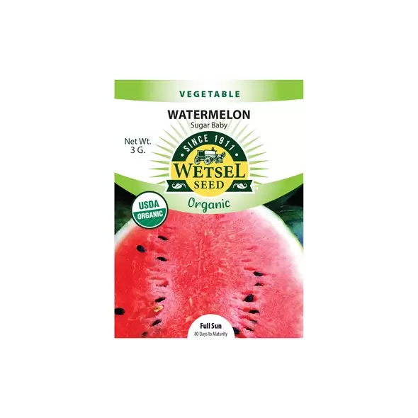 Organic Sugar Baby Watermelon - 3 Gram