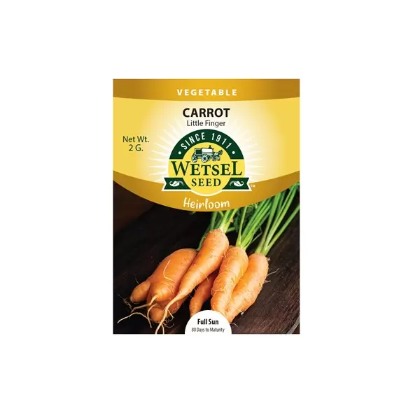 Heirloom Carrot, Little Finger Packet