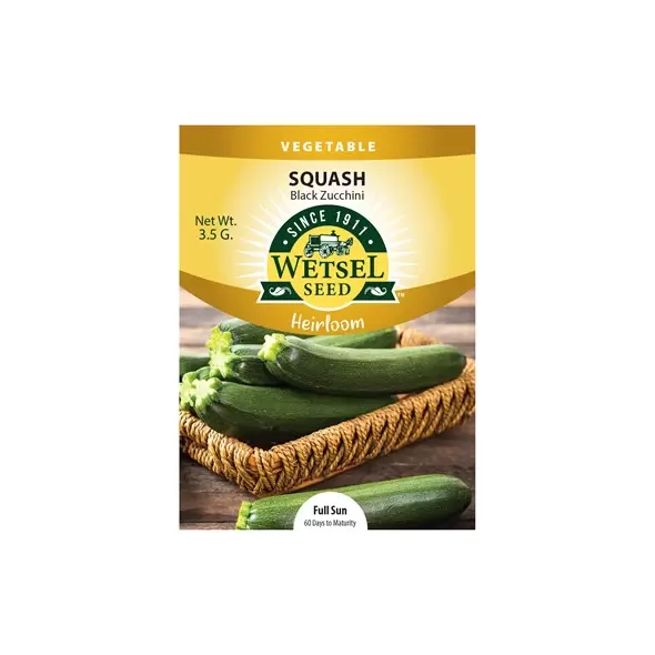 HEIRLOOM, SQUASH BLK ZUCCHINI