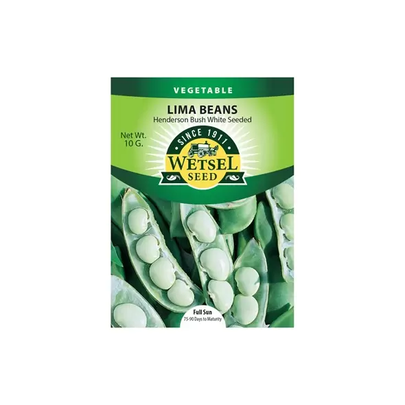 Limas, White Seeded Henderson - 10 Gram